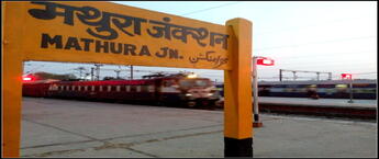Transit Media in India, How to advertise at railway stations Mathura Junction, How much cost Railway Station Advertising, Advertising in Railway Stations Mathura Junction